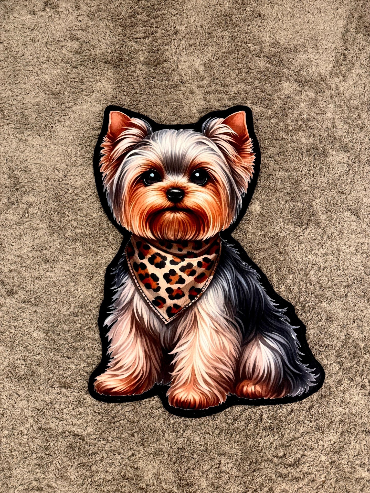 Cutie Yorkie Rug