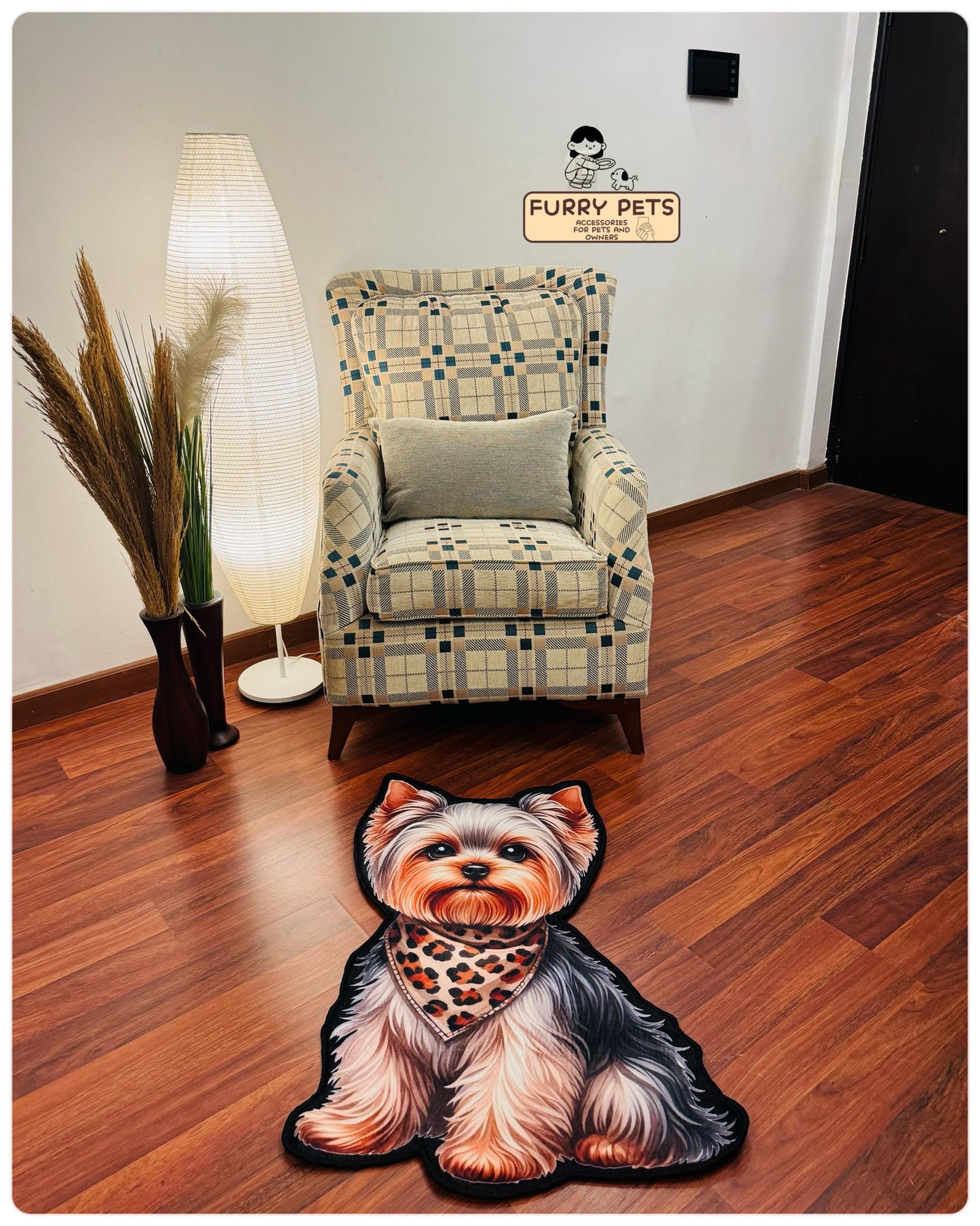 Cutie Yorkie Rug