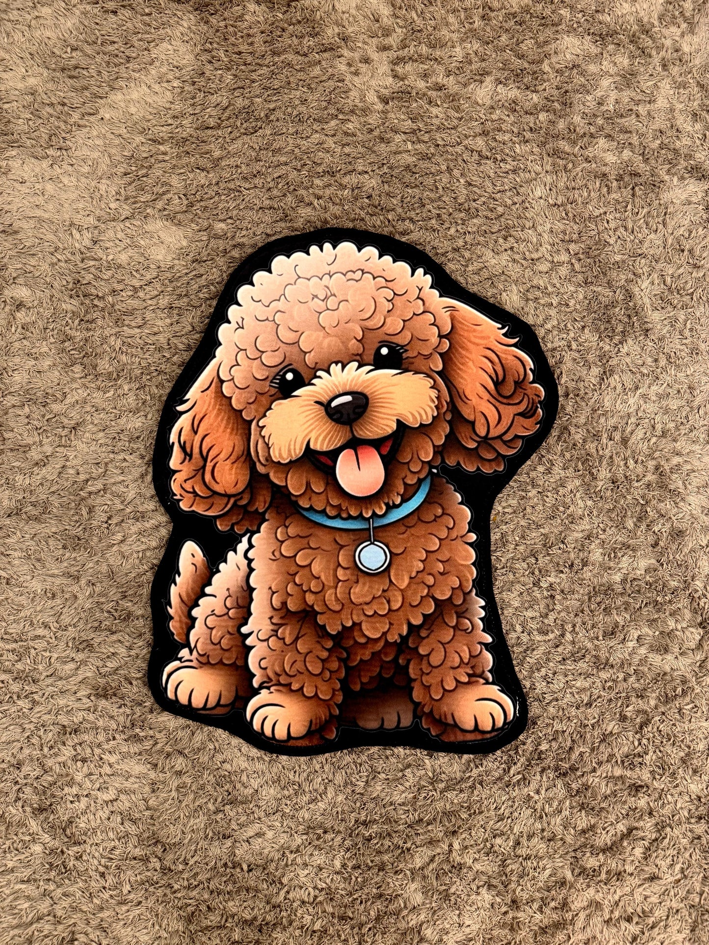 Pretty Poodle Rug
