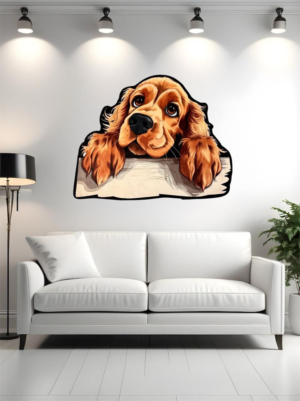 Cutie Cocker Rug