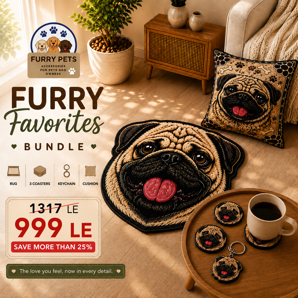 Furry Favorites bundle - 4 products