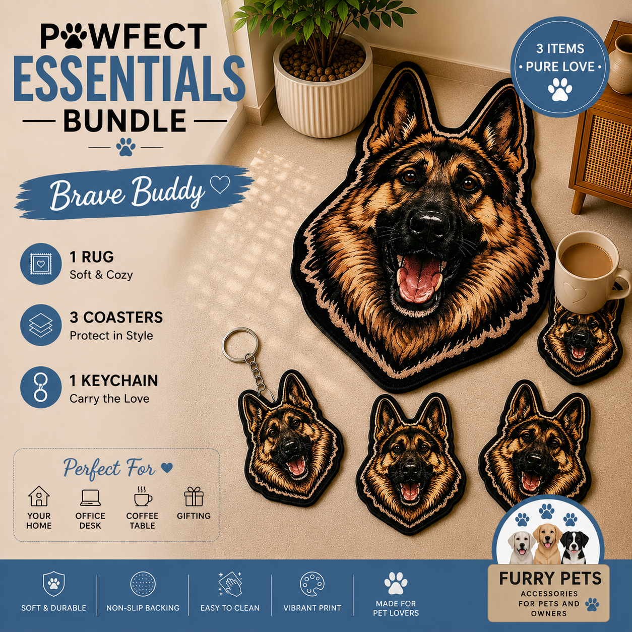 Brave Buddy Pawfect essentials Bundle 3 product