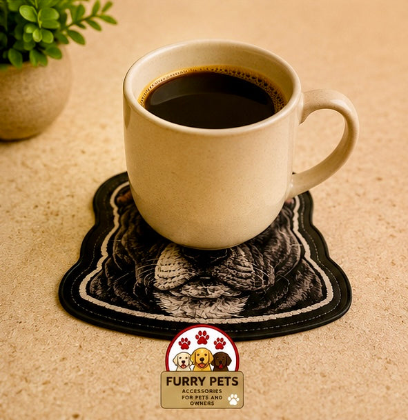 Pitbull Acrylic Coaster | Pet Lovers Cup & Mug Coaster set of 3