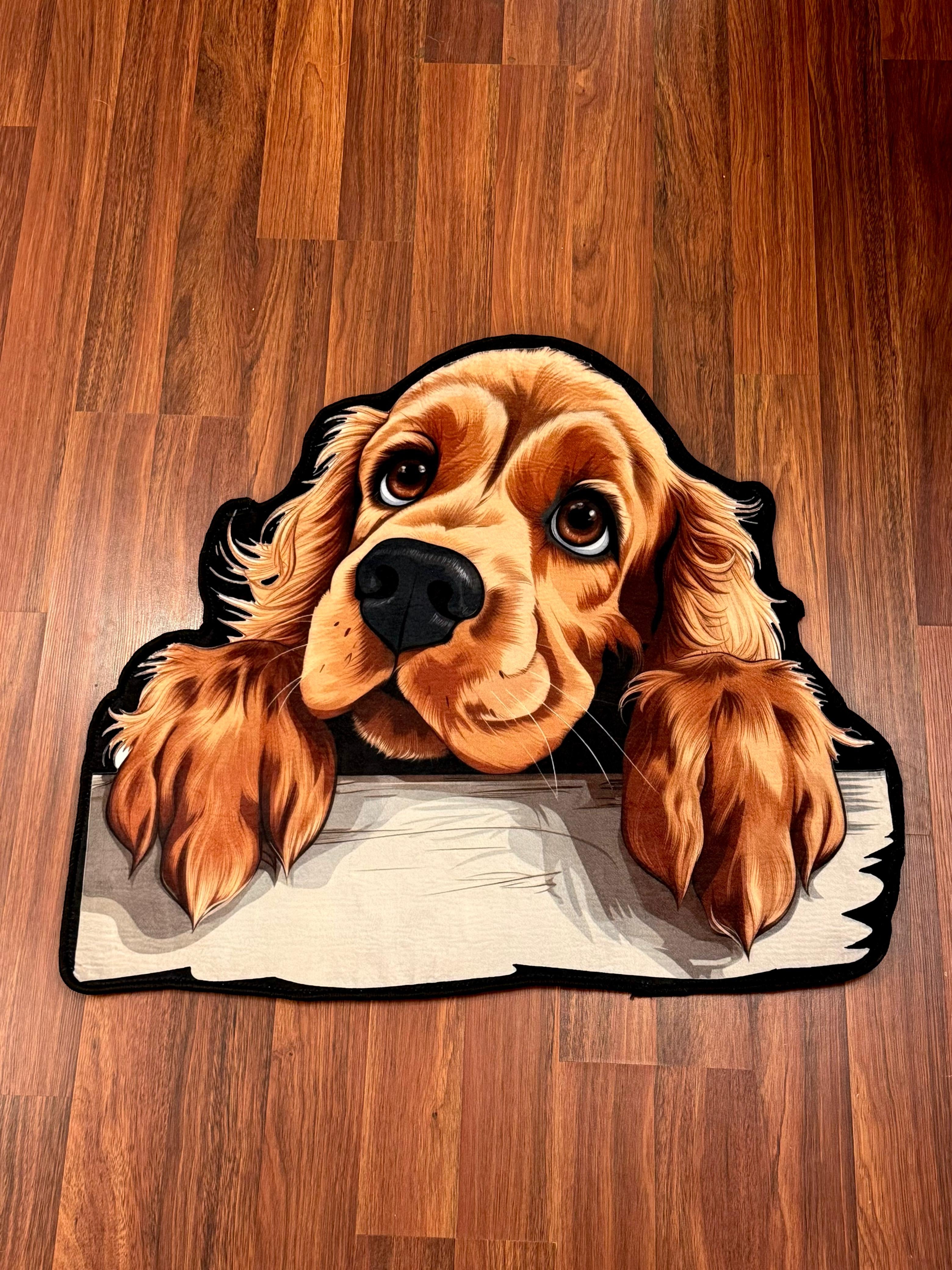 Cutie Cocker Rug