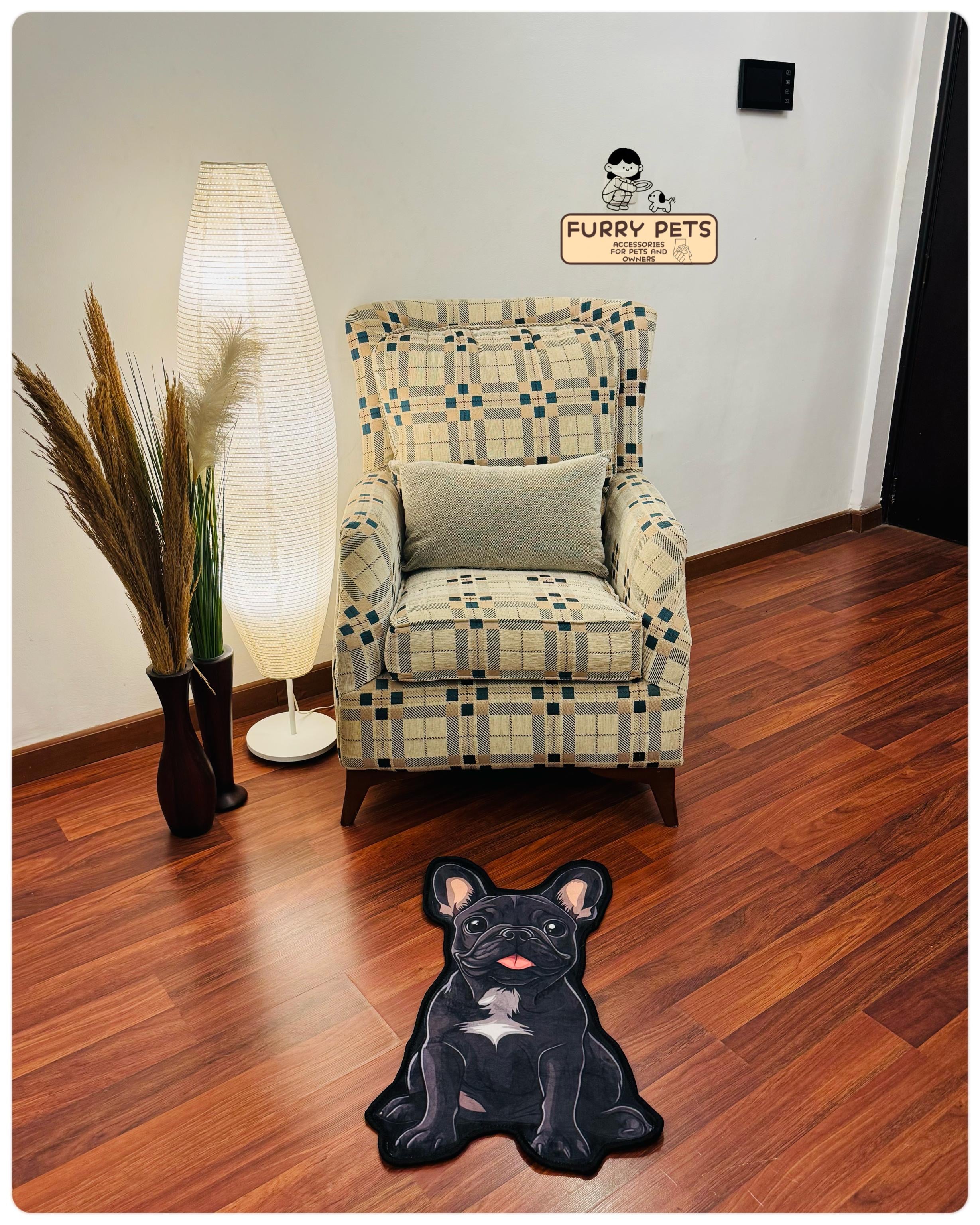 Frenchie Fluff Rug