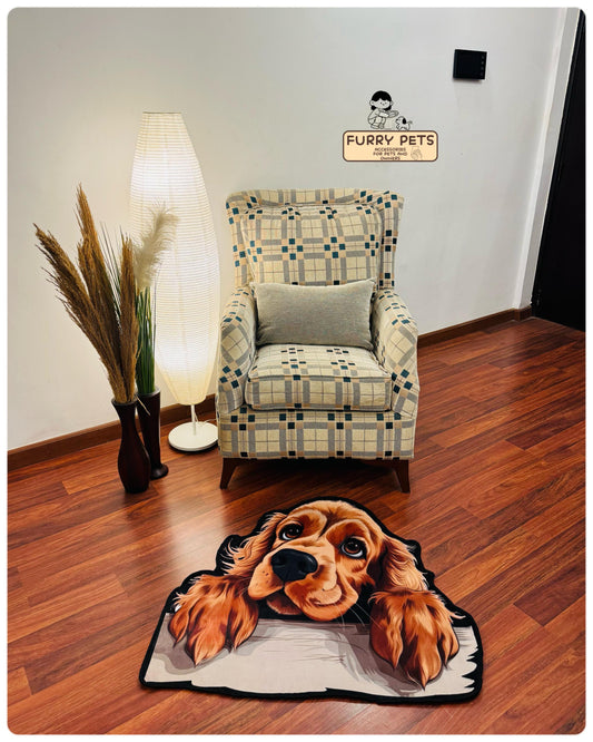 Cutie Cocker Rug