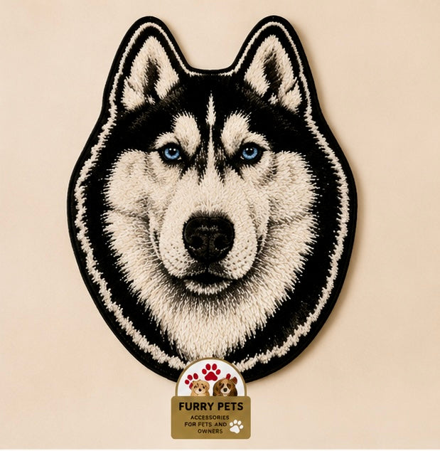 Husky Face Rug