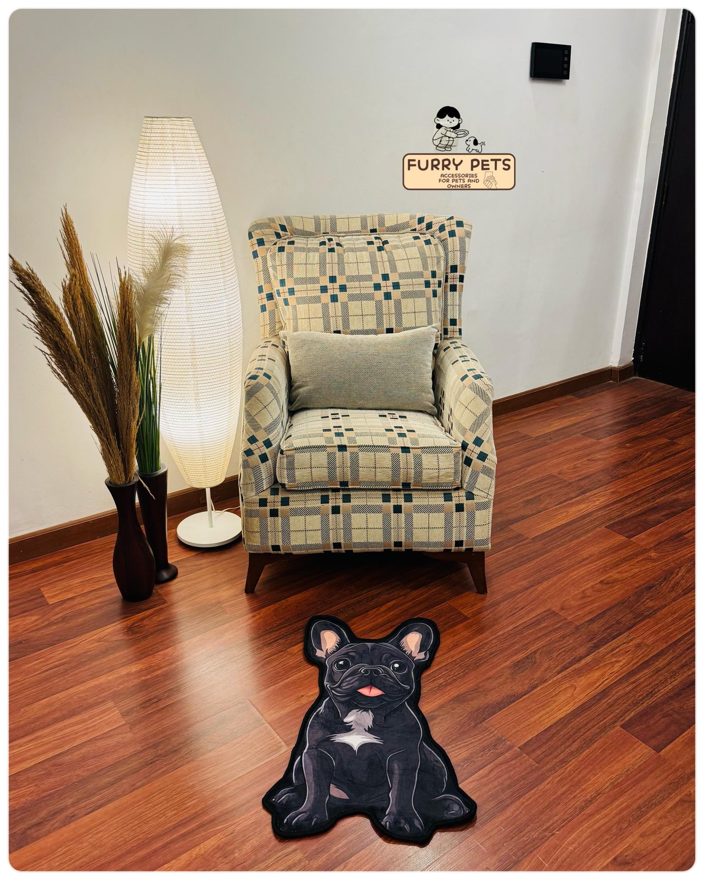 Frenchie Fluff Rug