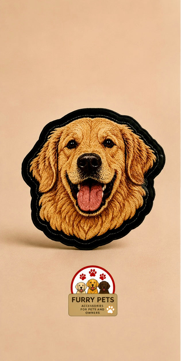 Golden Retriever Acrylic Coaster | Pet Lovers Cup & Mug Coaster set of 3