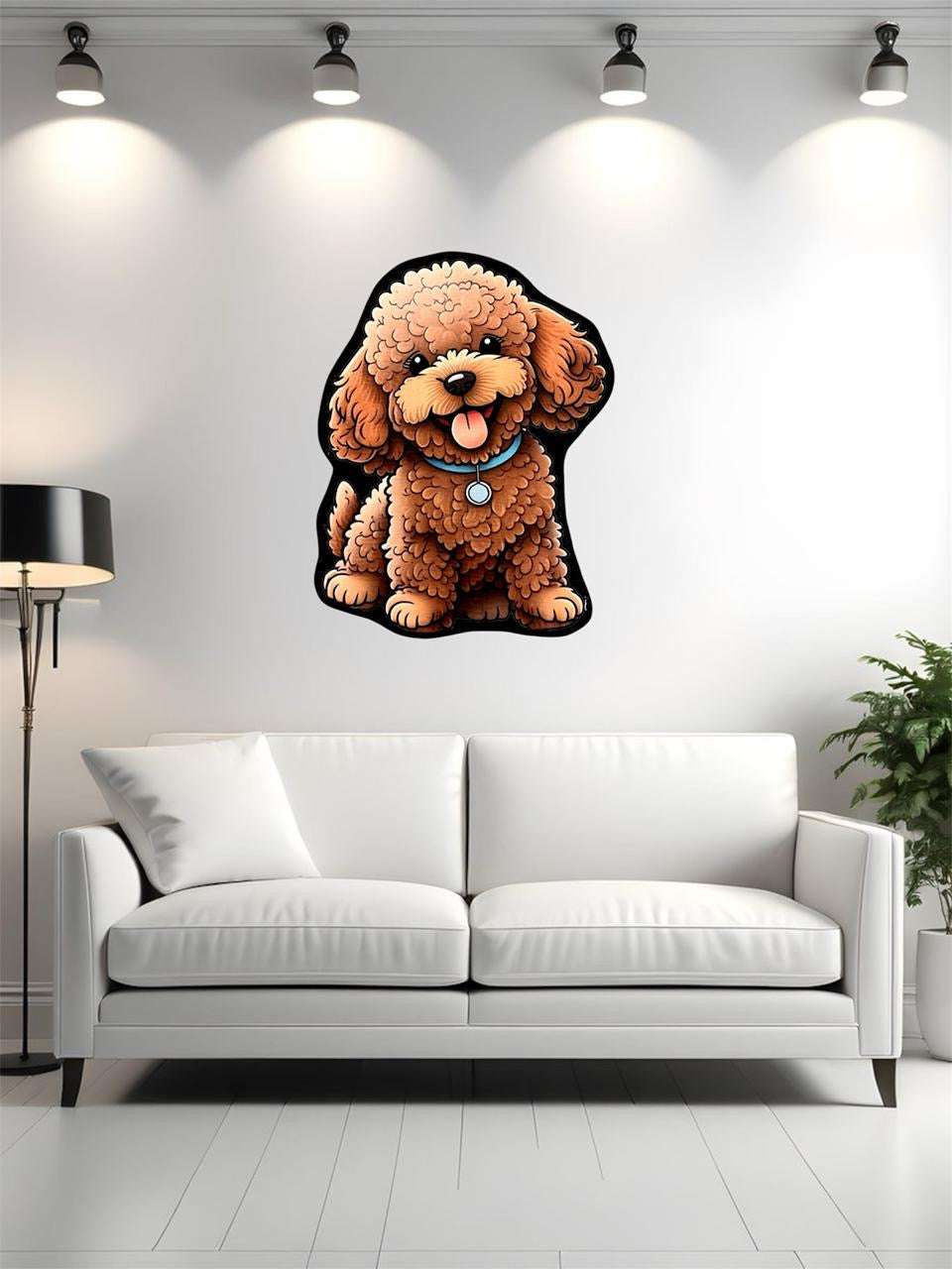 Pretty Poodle Rug