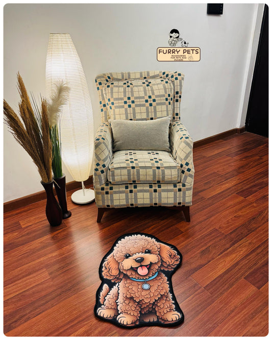 Pretty Poodle Rug