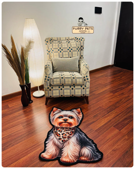 Cutie Yorkie Rug