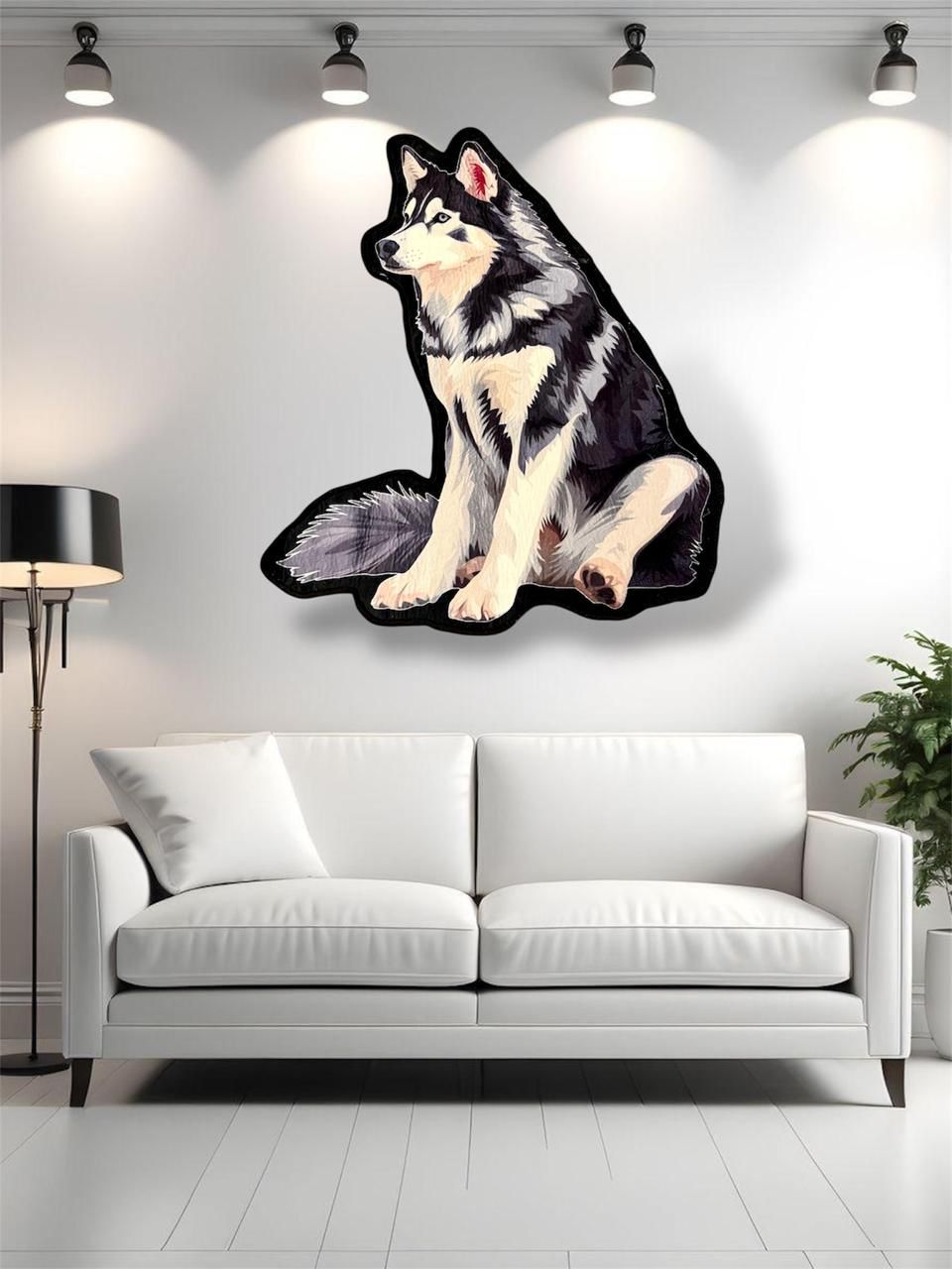 Arctic Husky Spirit Rug