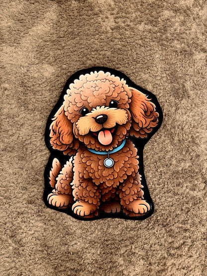 Pretty Poodle Rug