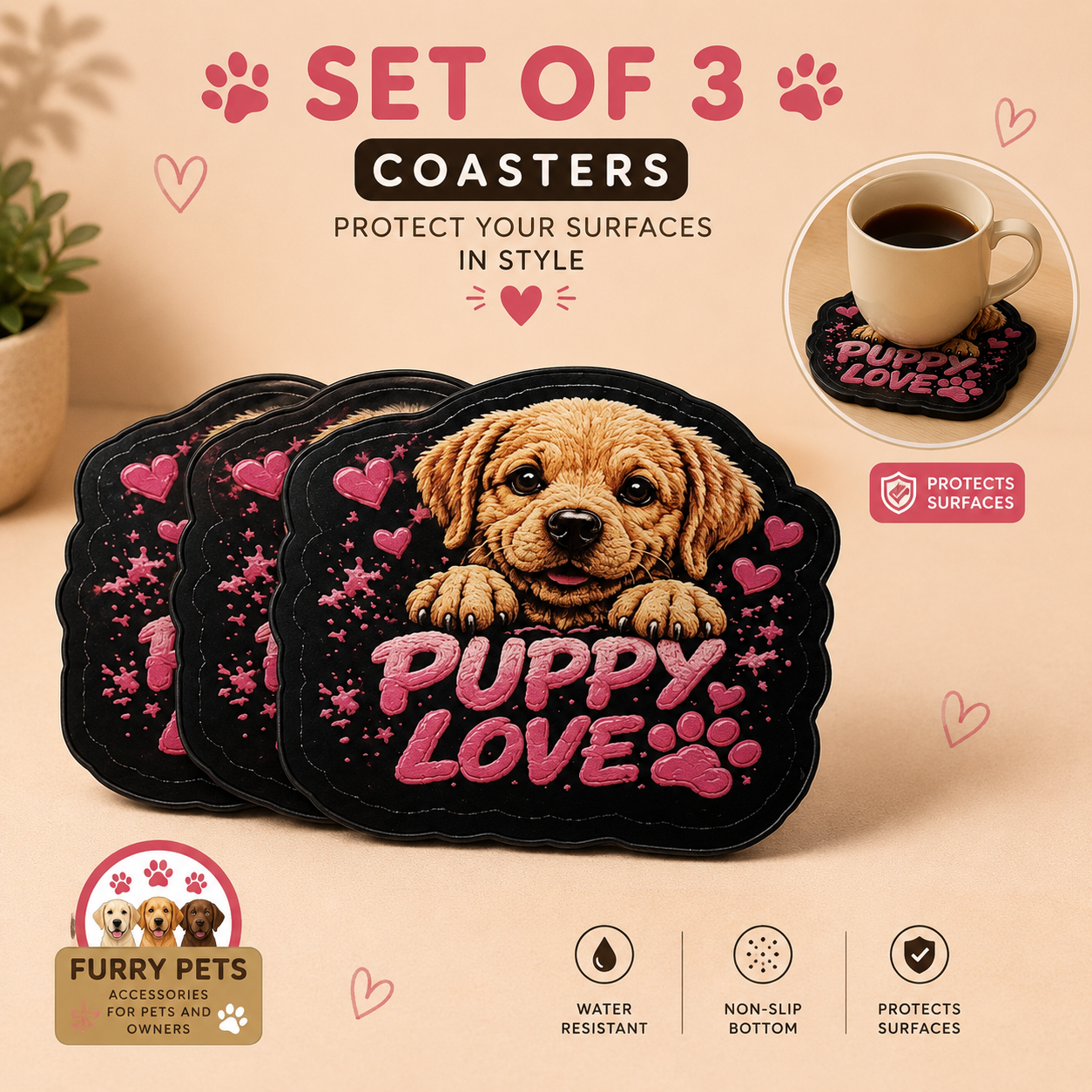 Puppy love Pawfect essentials Bundle 3 product