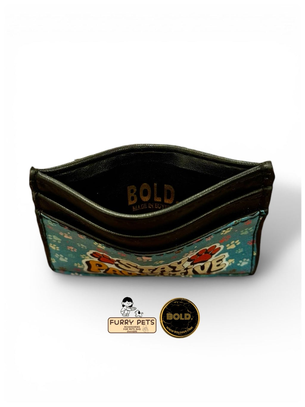 Stay Pawsitive CardHolder