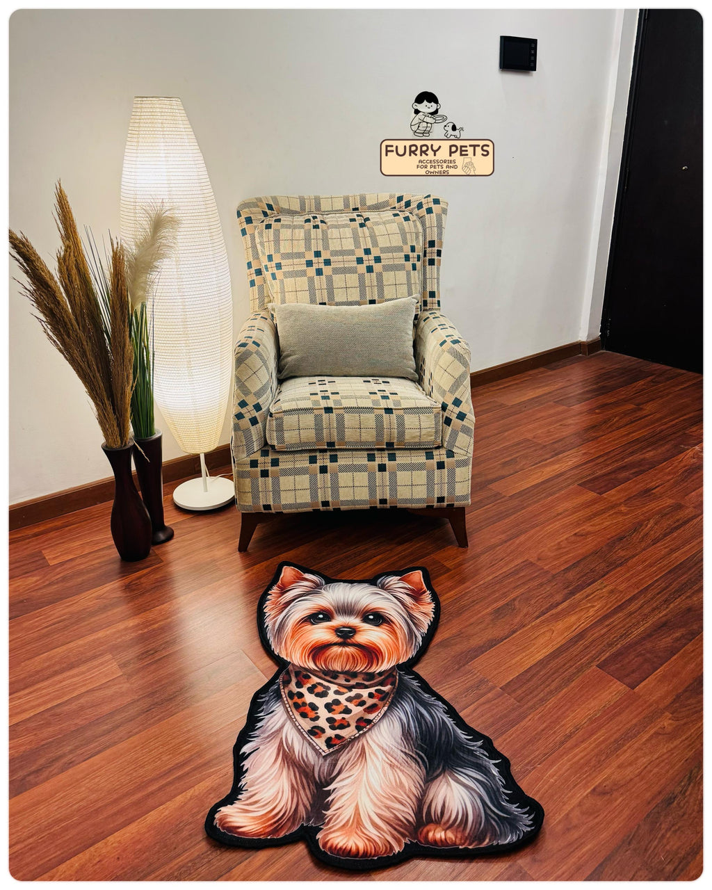 Cutie Yorkie Rug