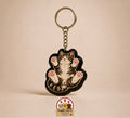 Lazy Kitty Acrylic Keychain | Premium Pet Keychain