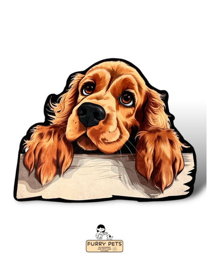 Cutie Cocker Rug