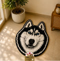 Husky Face Rug