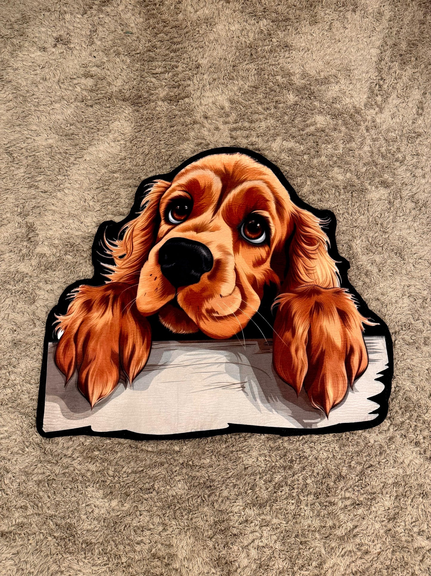 Cutie Cocker Rug