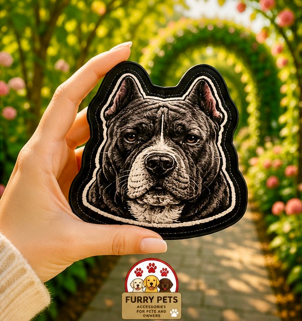 Pitbull Acrylic Coaster | Pet Lovers Cup & Mug Coaster set of 3