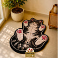 Lazy Kitty Paws Rug