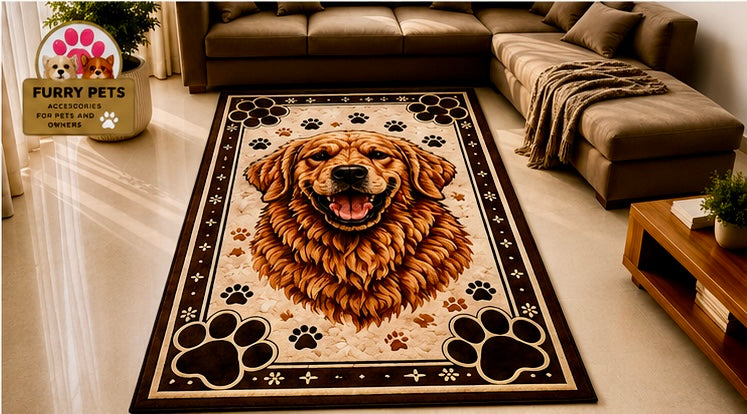 Golden Joy Premium Carpet – 180×120 cm