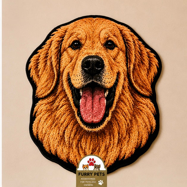 Golden Joy Face Rug