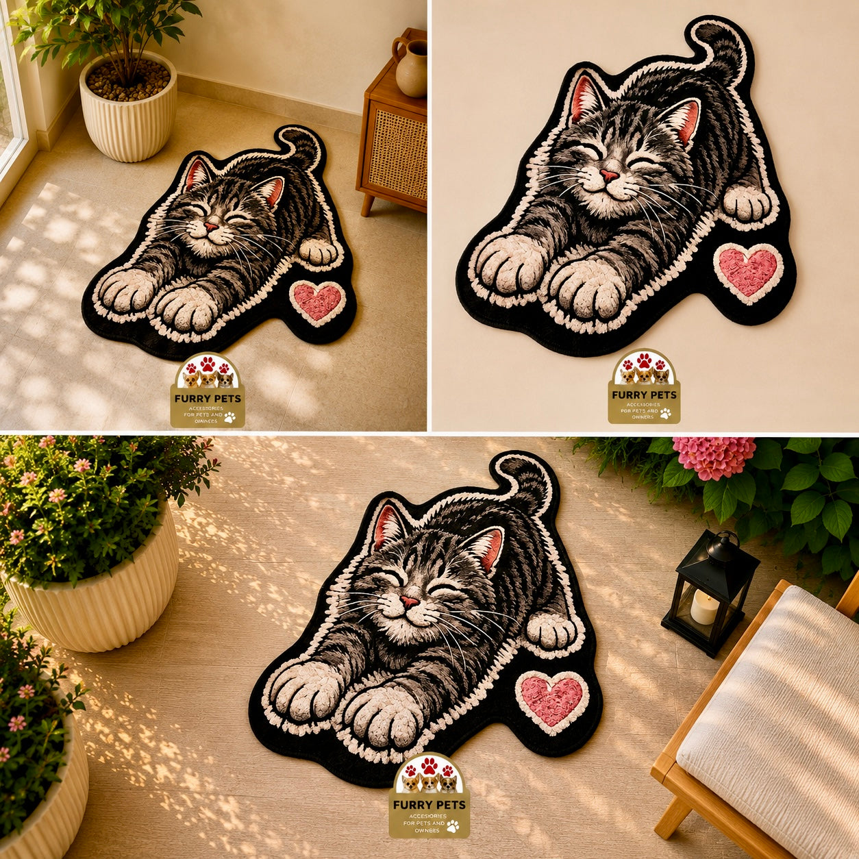 Cute Cat Rug