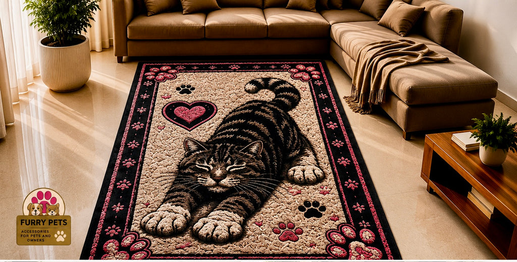Cat Love Premium Carpet – 180×120 cm