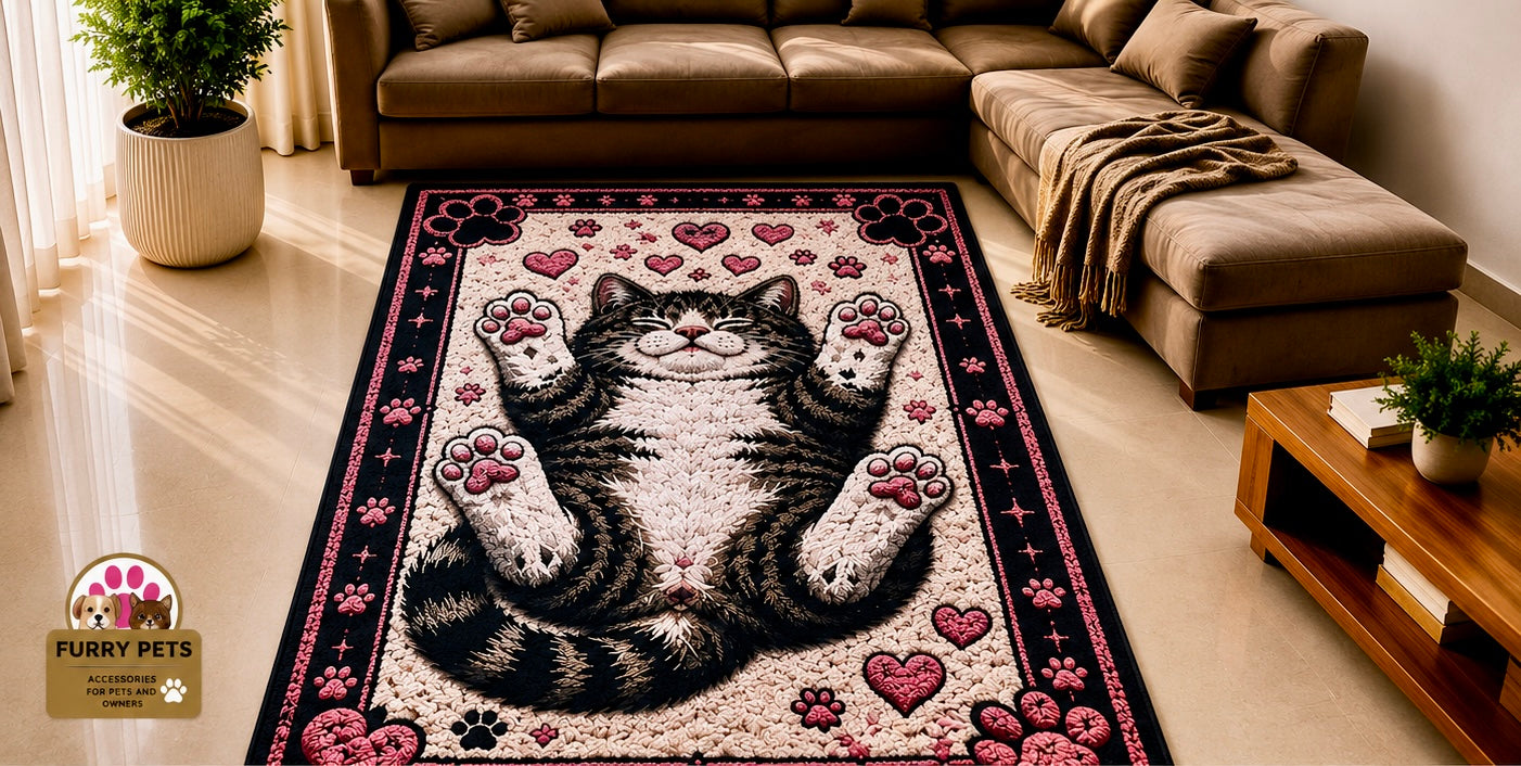 Lazy Kitty Premium Carpet – 180×120 cm