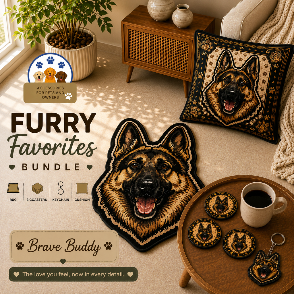 Brave Buddy Furry Favorites bundle 4 products