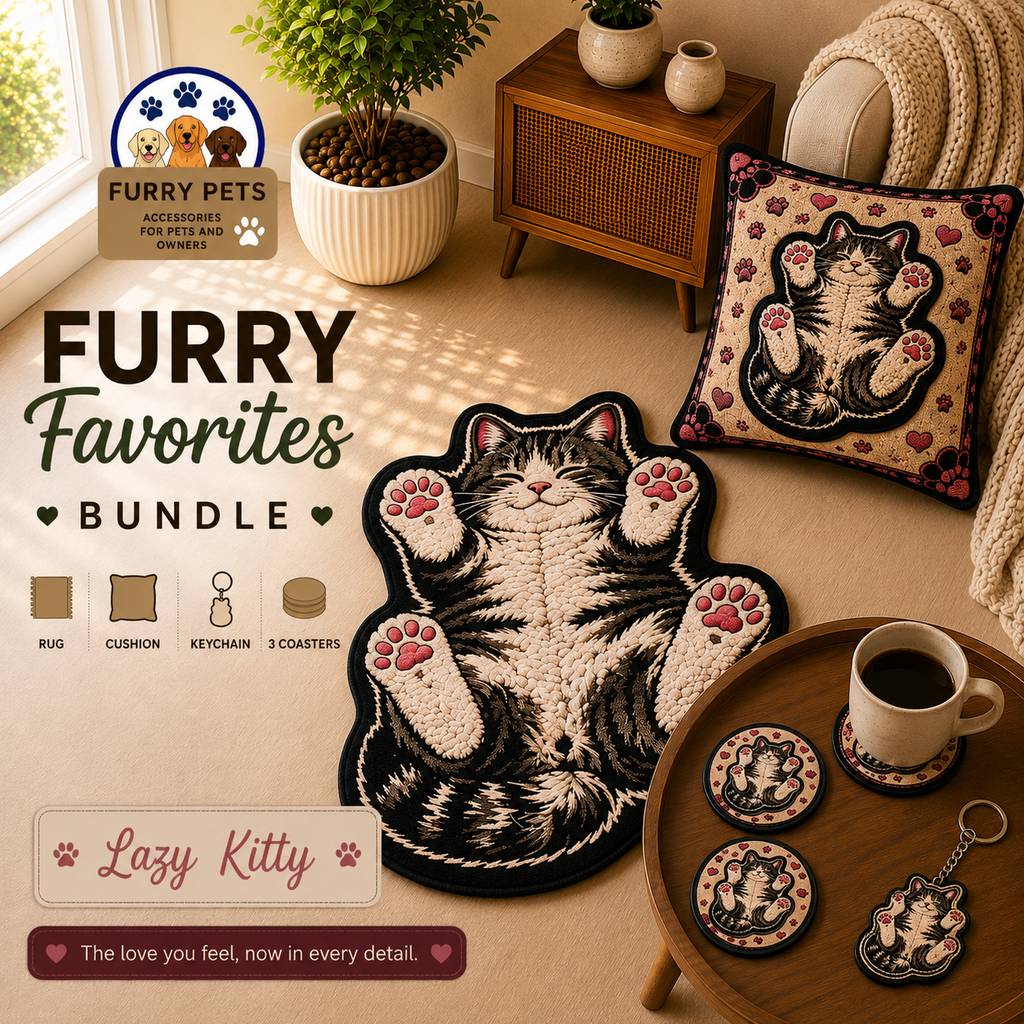 Lazy Kitty Furry Favorites bundle 4 products